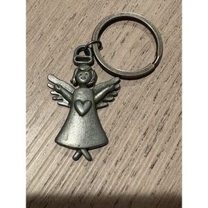 vintage collectible angel keychain
